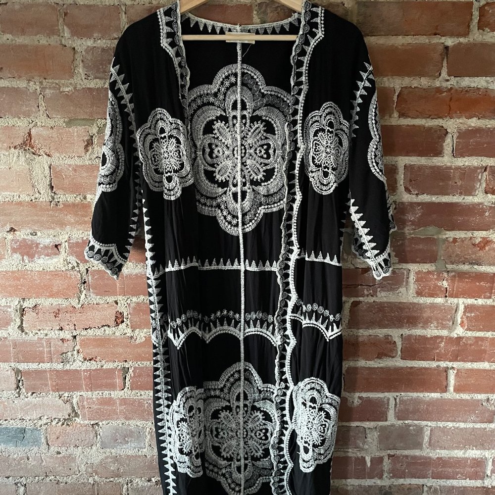 Mystic Embroidered Kimono